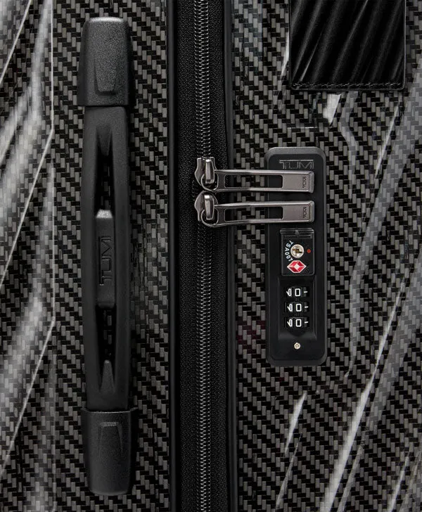 19 Degree Lite Short Trip Checked Luggage 66 cm - Black/Graphite