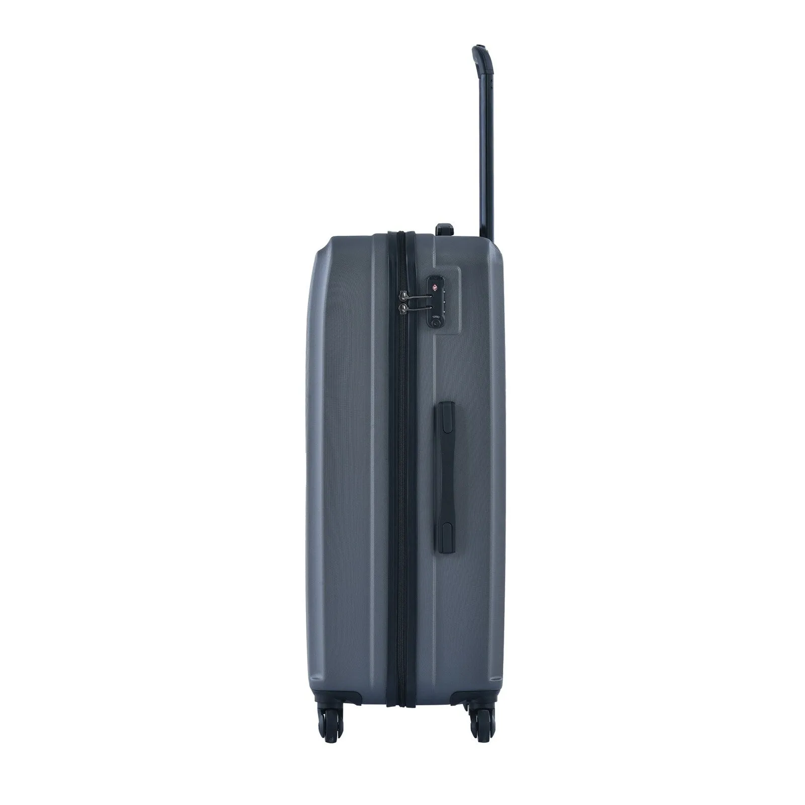 3 Piece Luggage Sets ABS Lightweight Suitcase with Two Hooks, Spinner Wheels, TSA Lock, (20/24/28)
