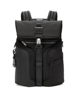Alpha Bravo Logistics Flap Lid Backpack - Black