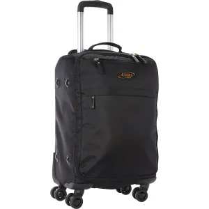A.SAKS Expandable 22" Spinner Carry On With Removable Suiter