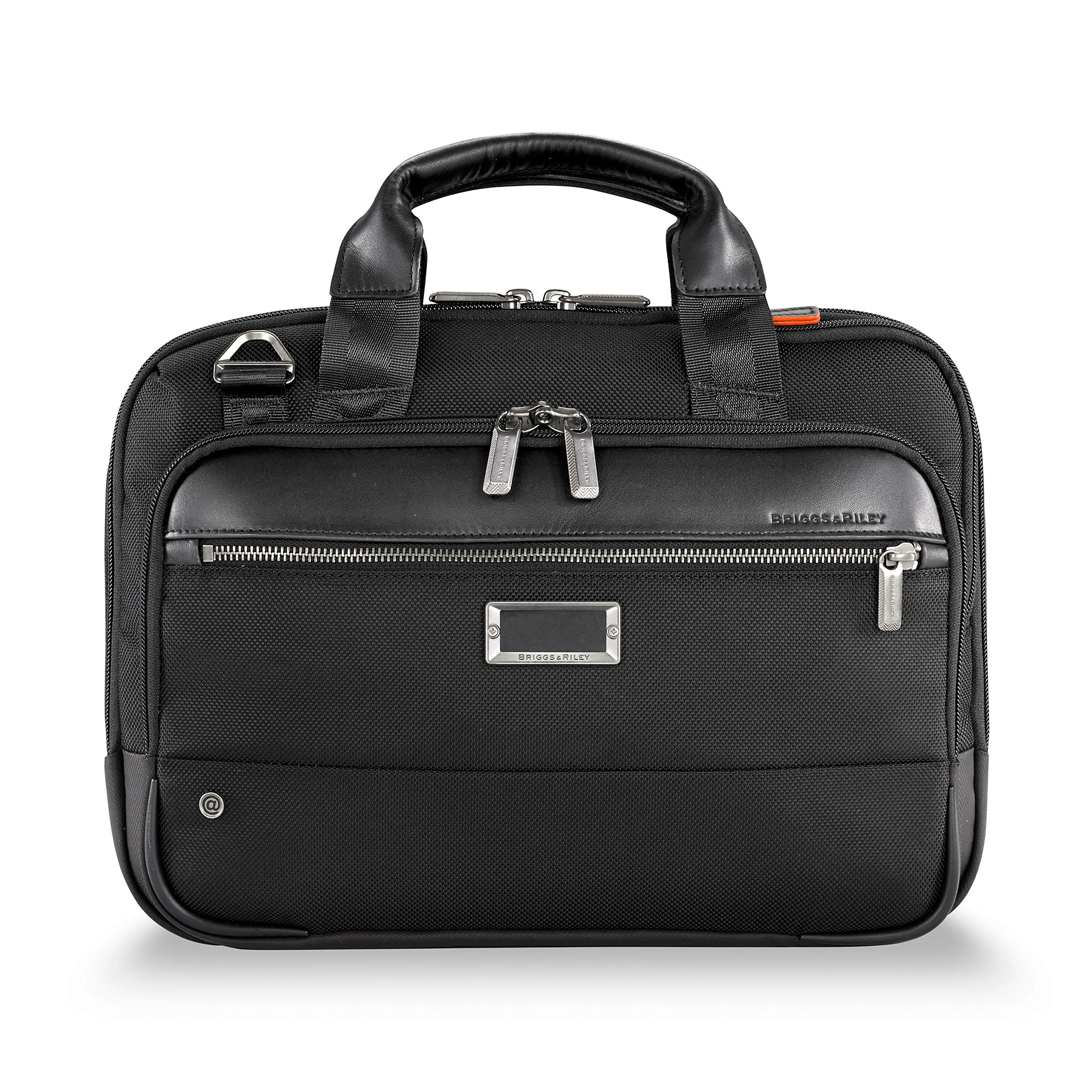 Briggs & Riley @work Leather Accent Medium Brief
