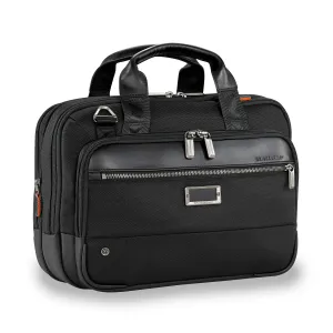 Briggs & Riley @work Leather Accent Medium Brief