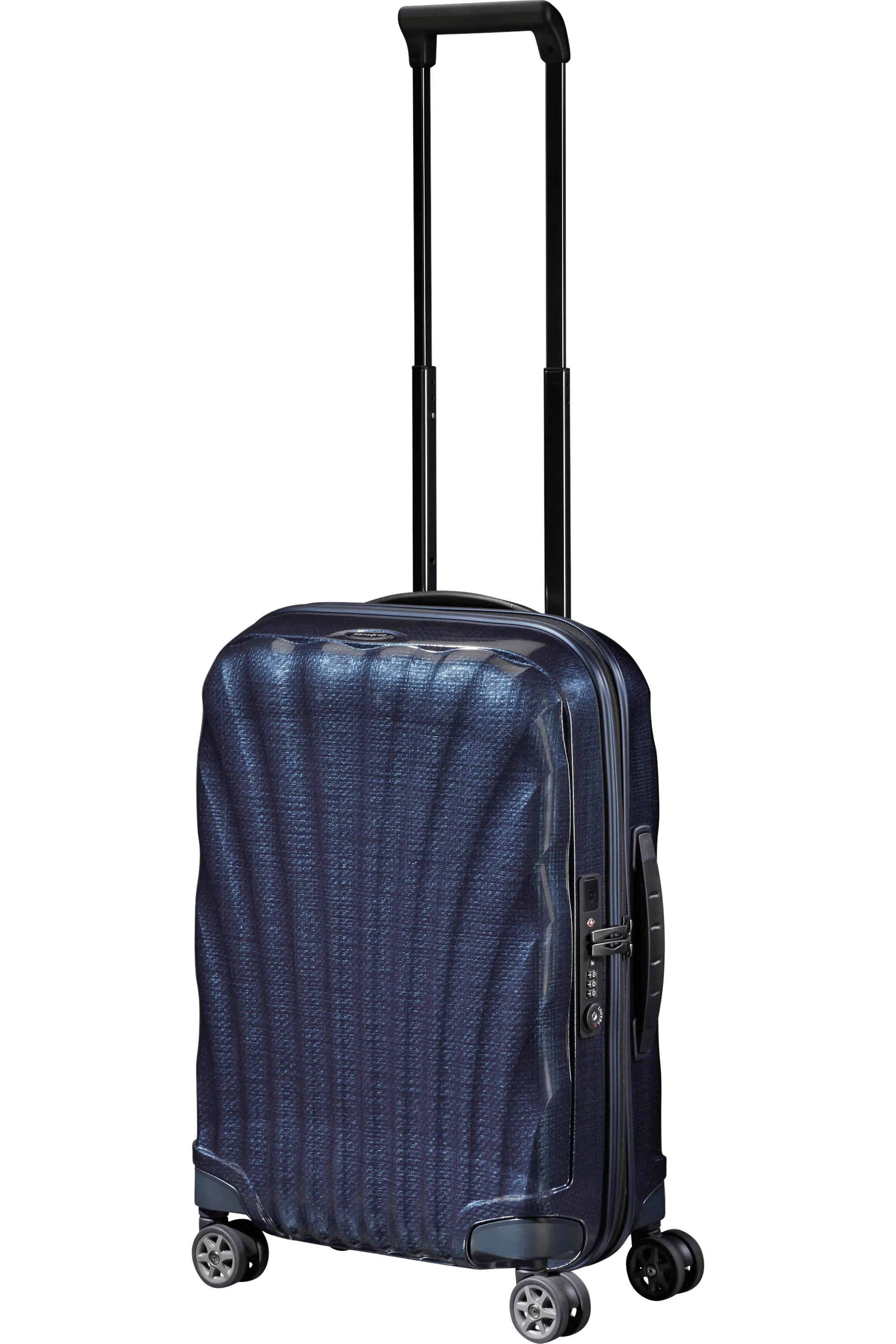 C-Lite Spinner (4 wheels) 55cm Expandable Cabin - Midnight Blue