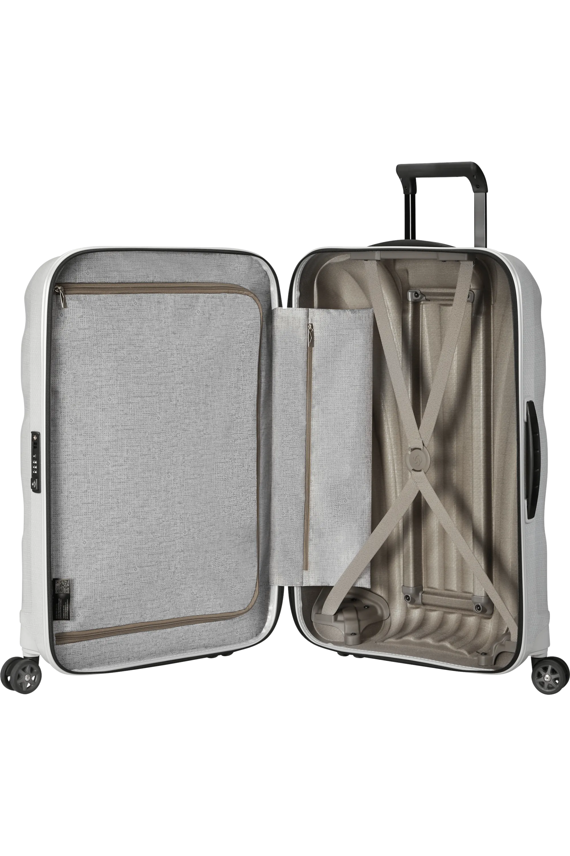C-Lite Spinner (4 wheels) 81cm - Off White