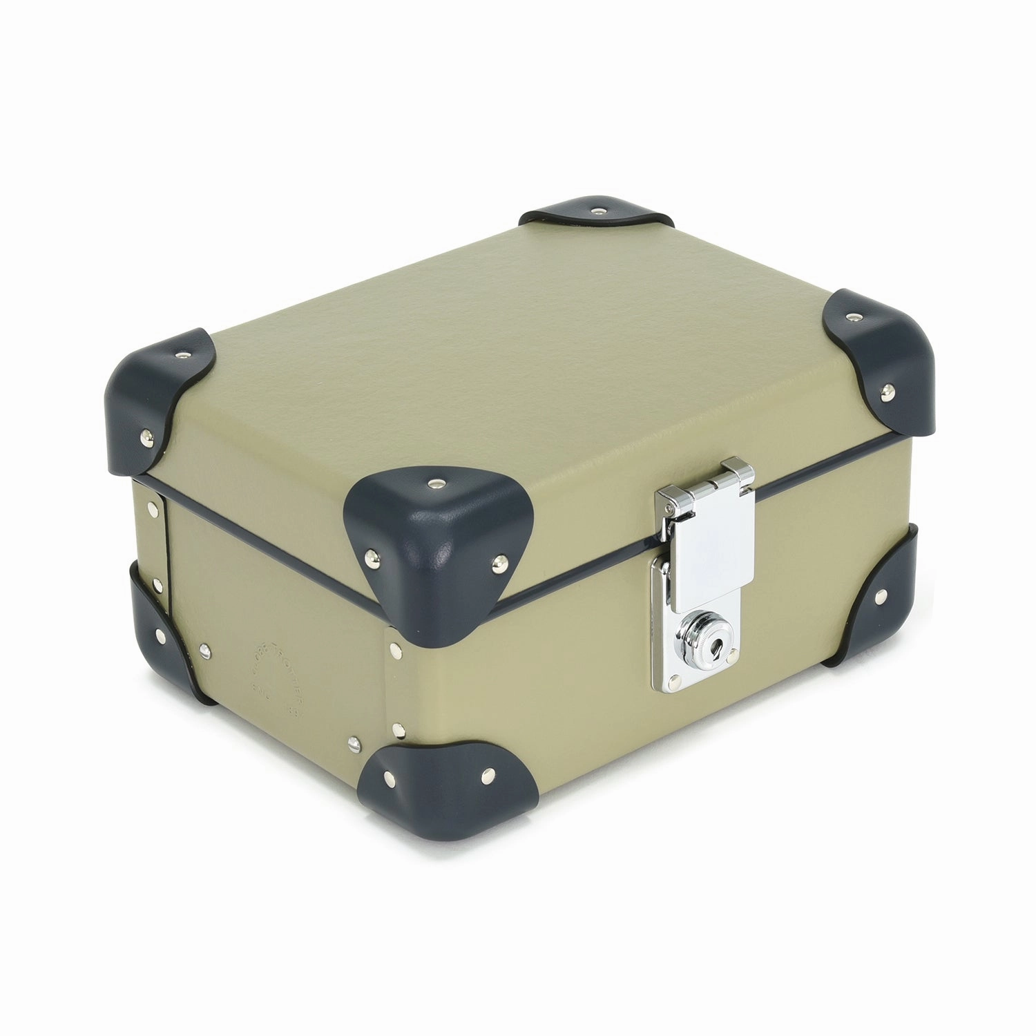 Centenary · 3-Slot Watch Case | Olive/Navy