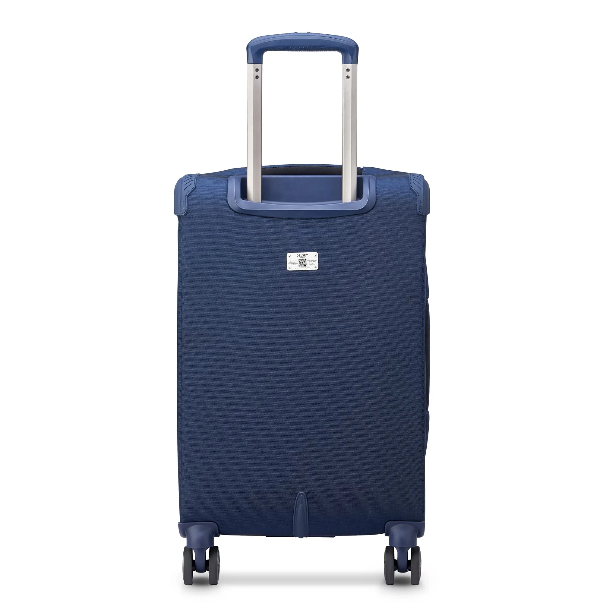 Delsey Paris Helium DLX Softside Expandable Carry On Luggage with Spinner Wheels