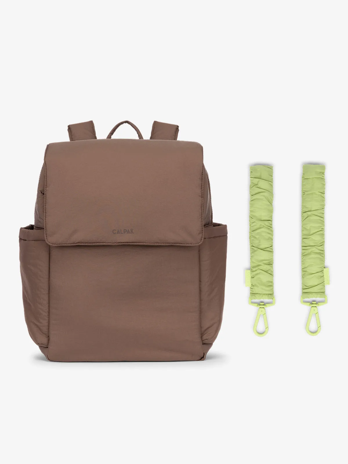 Diaper Backpack with Stroller Straps