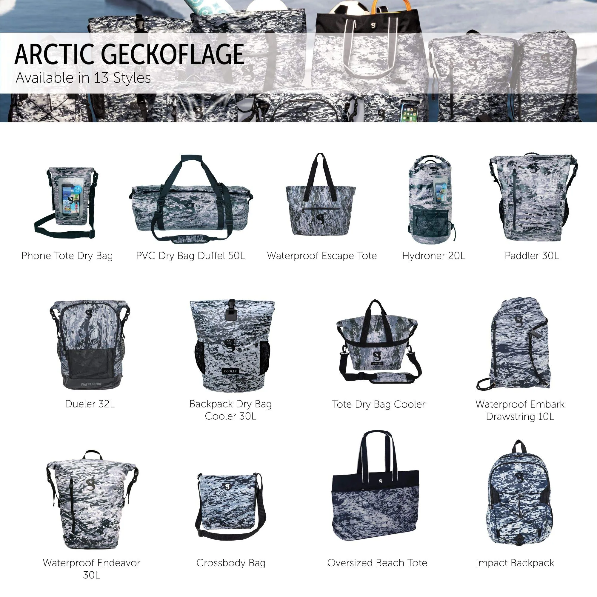 Geckobrands Endeavor Waterproof Backpack