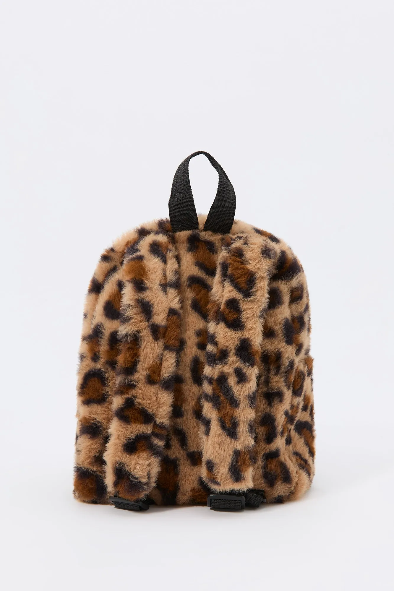 Girls Faux Fur Mini Backpack