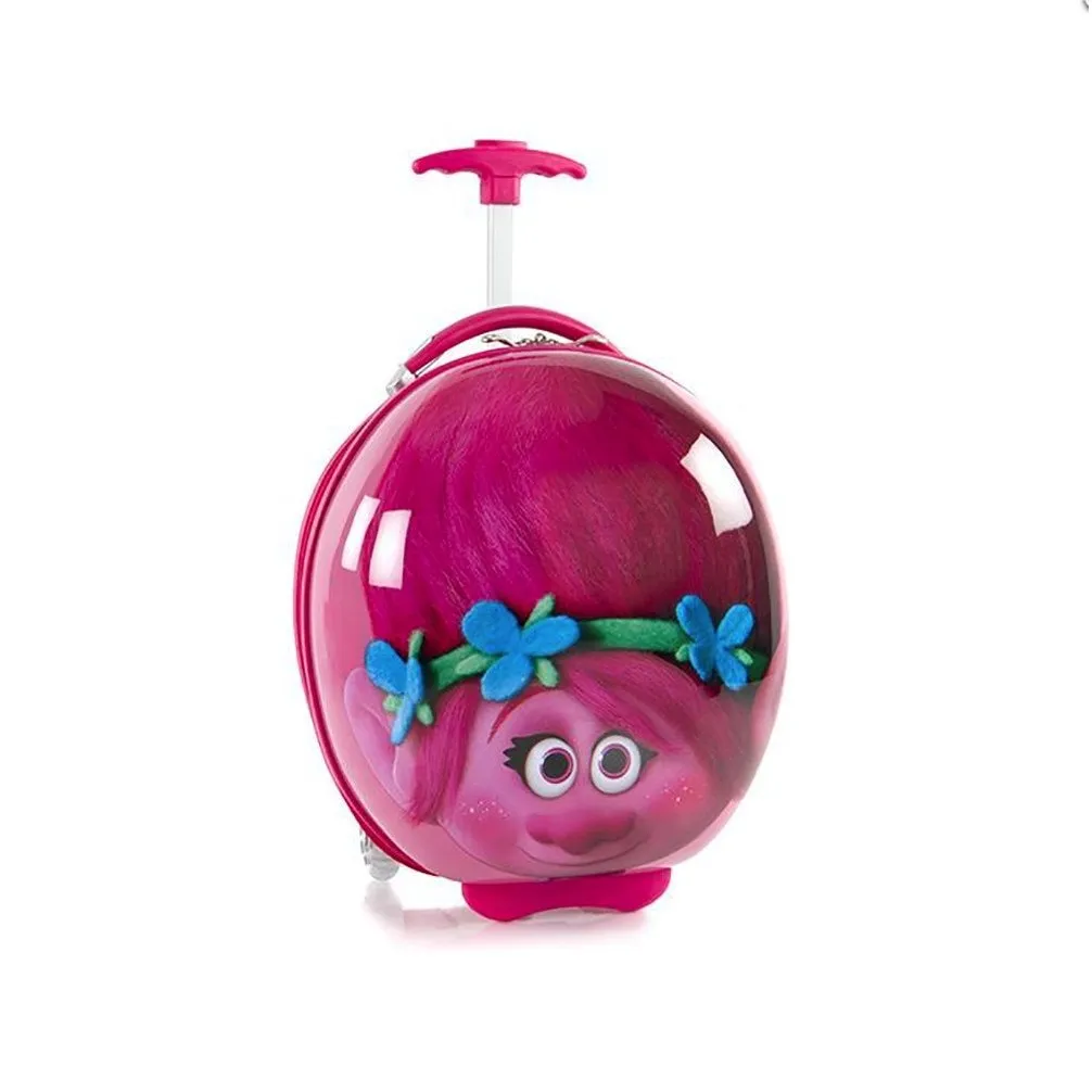 Heys America Dream Works Trolls Hardside Rolling Luggage for Kids - 16 Inch