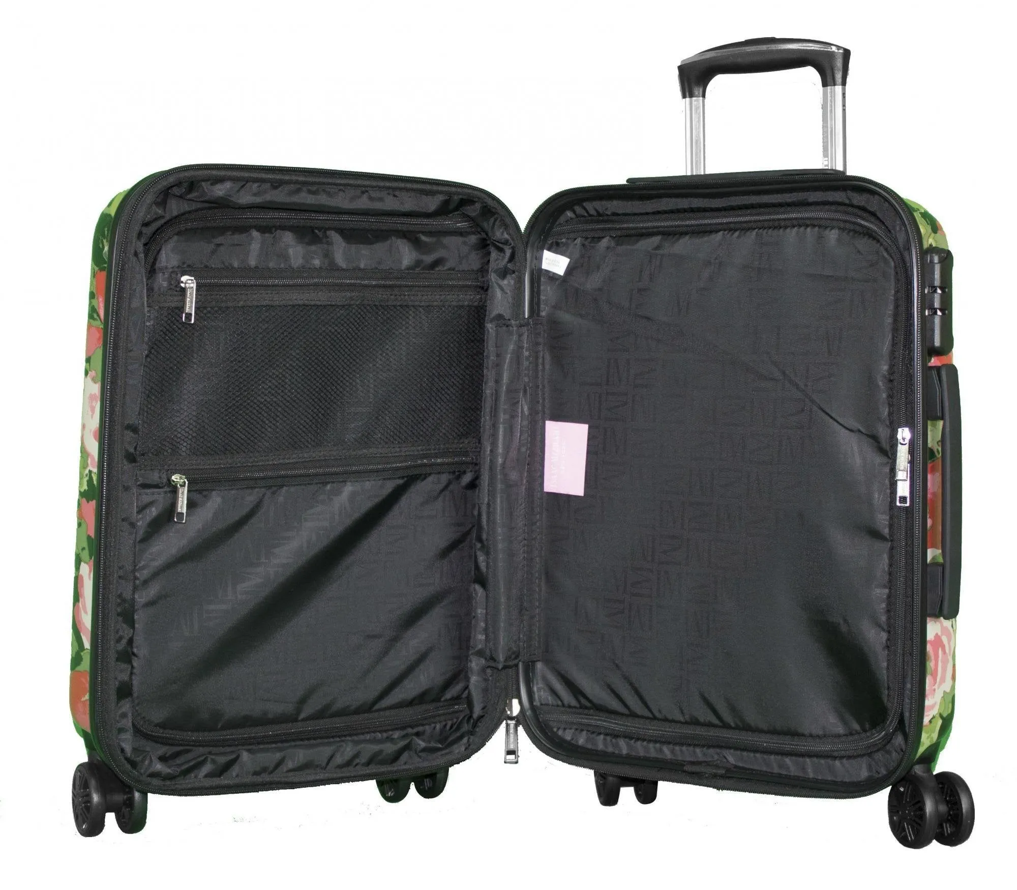 Isaac Mizrahi Inez 4-Wheeled Spinner Hardside Travel Luggage