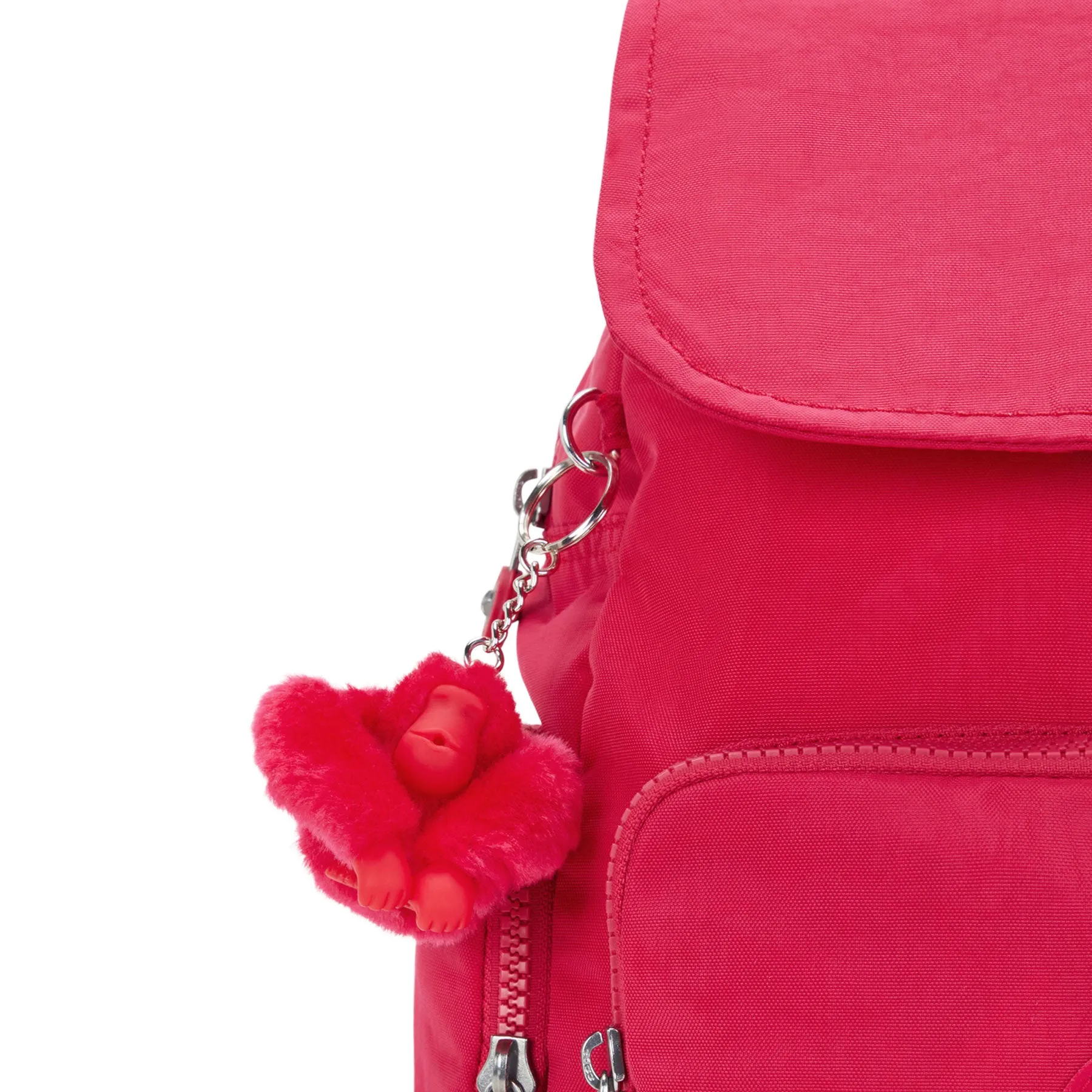 Kipling City Zip Small  Backpack Confetti Pink
