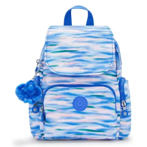 Kipling City Zip Small  Backpack Diluted Blue