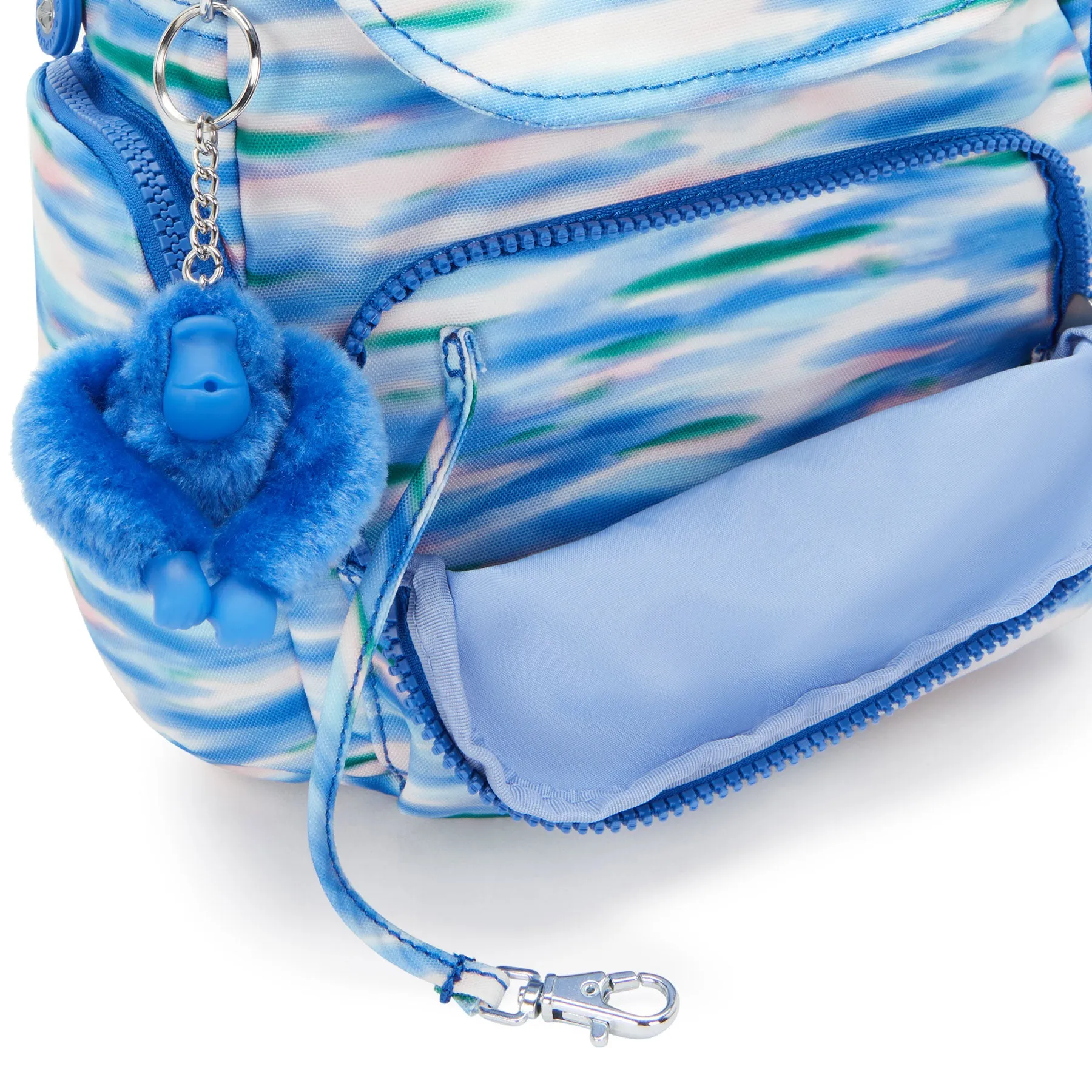Kipling City Zip Small  Backpack Diluted Blue