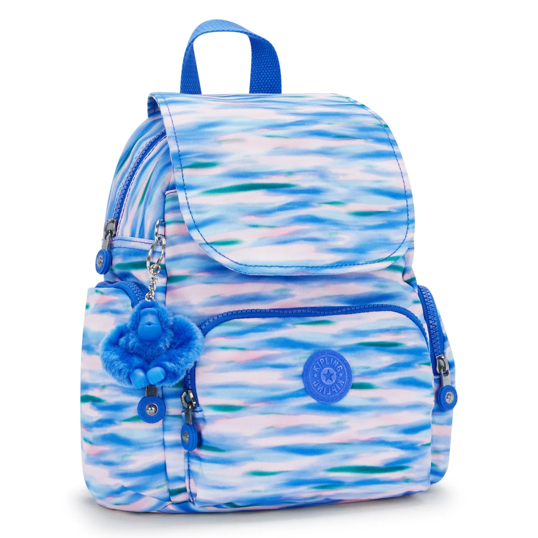 Kipling City Zip Small  Backpack Diluted Blue