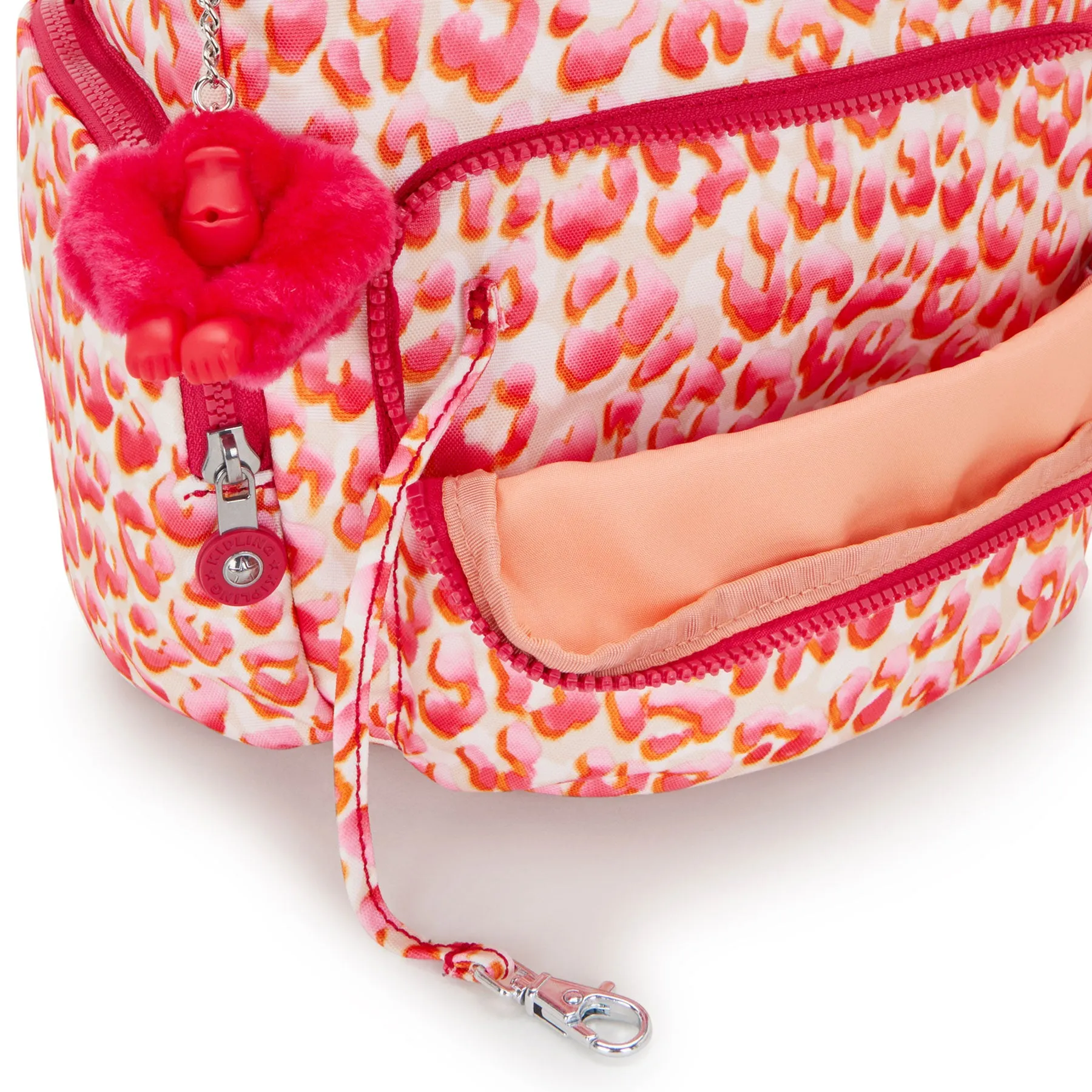 Kipling City Zip Small  Backpack Latin Cheetah