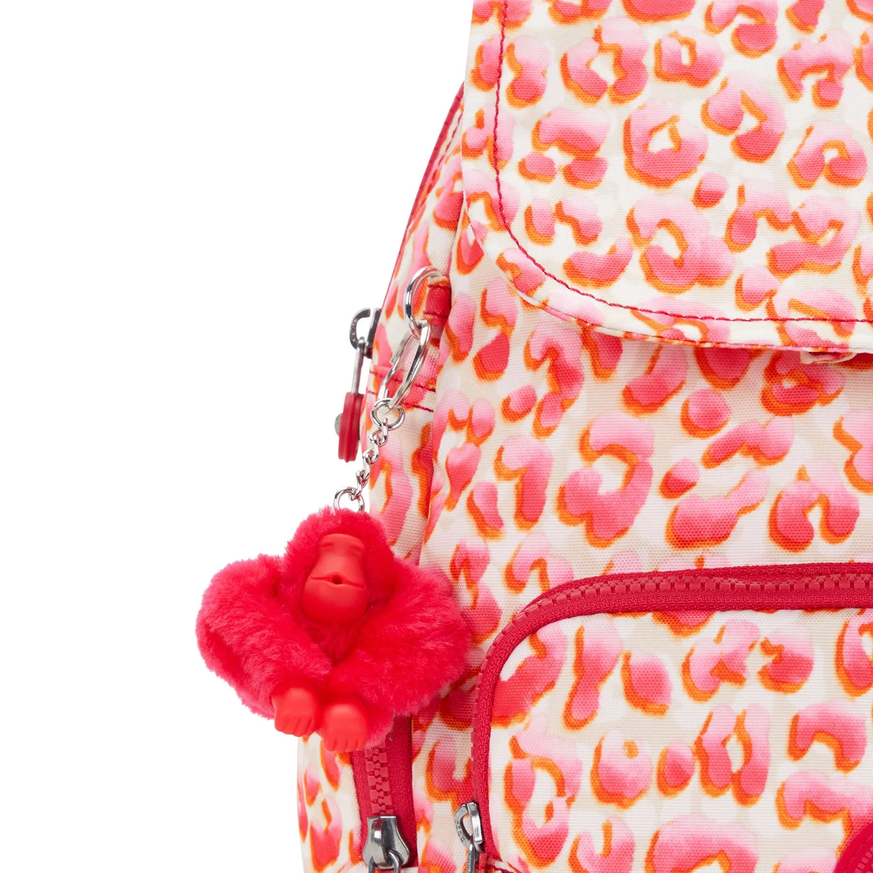 Kipling City Zip Small  Backpack Latin Cheetah