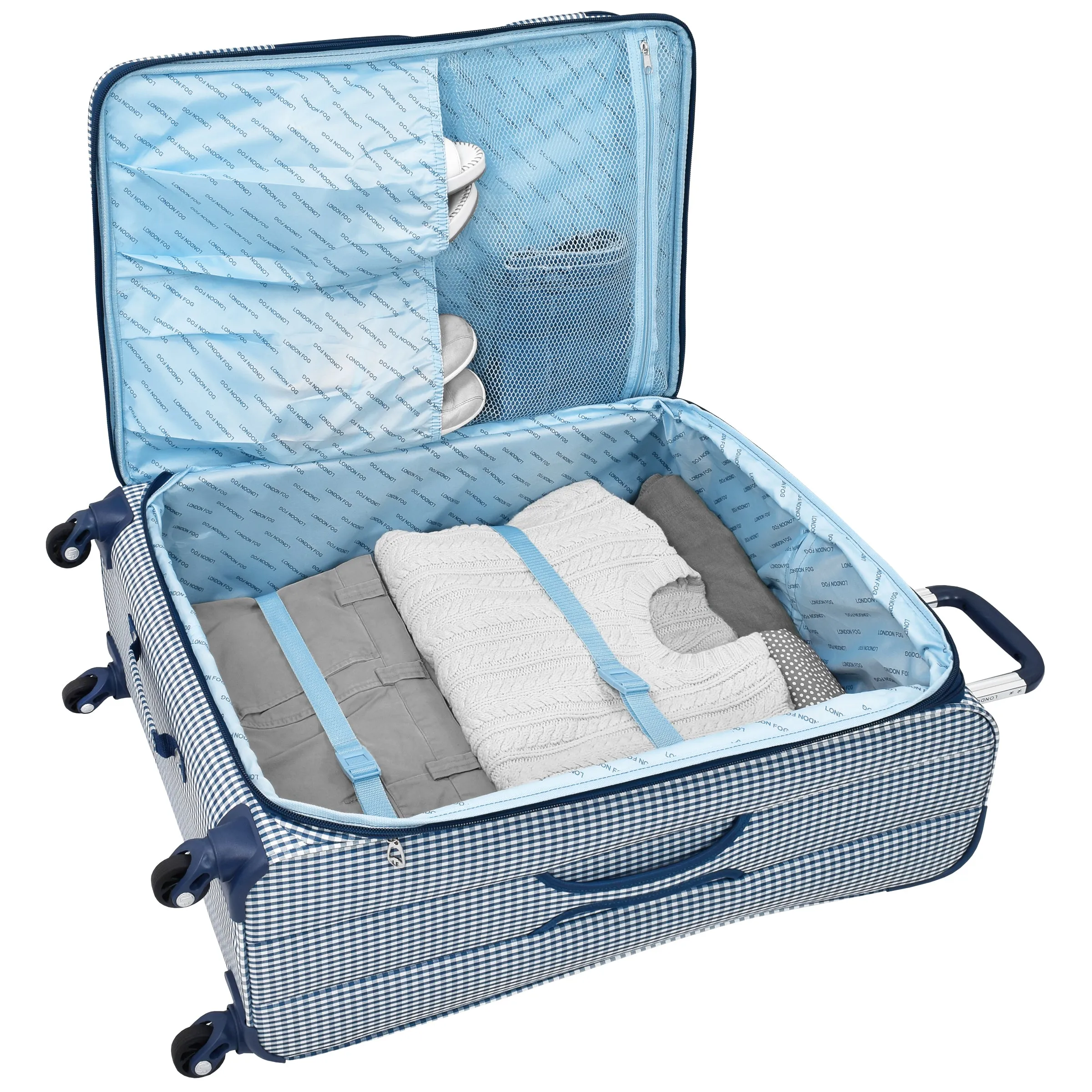 London Fog Hampton 28" 4-Wheel Large Luggage