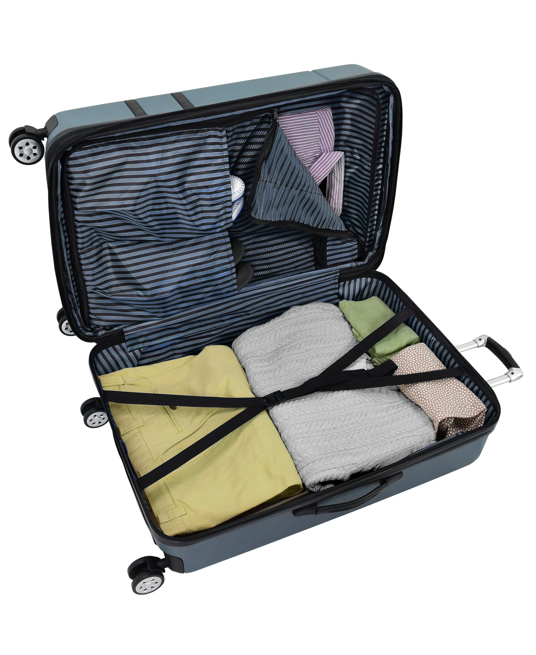 London Fog Southbury II 20" 4-Wheel Carry-On Luggage