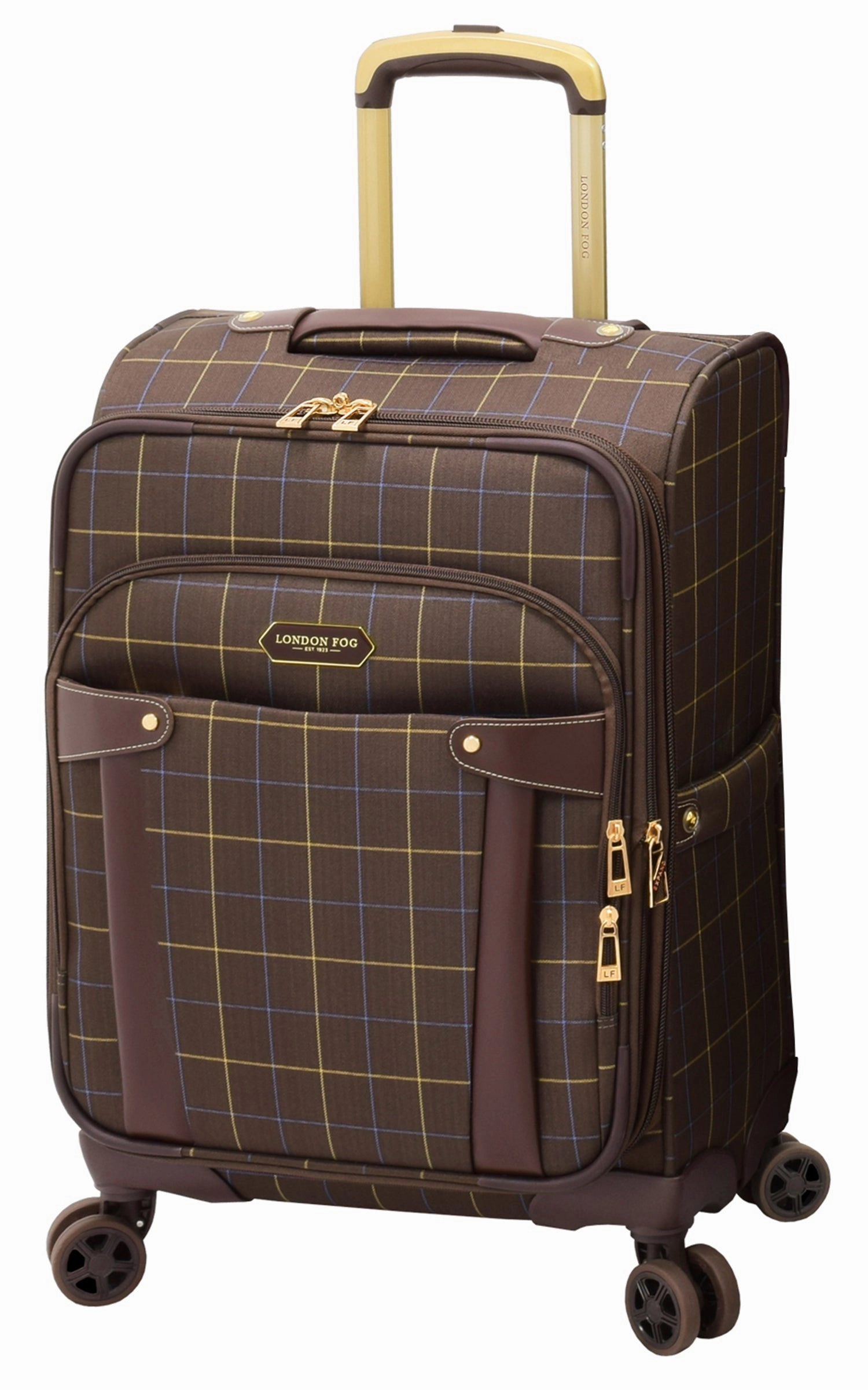 London Fog Brentwood 4 Piece Set (20"/24"/28"/Tote) 4-Wheel Luggage Sets