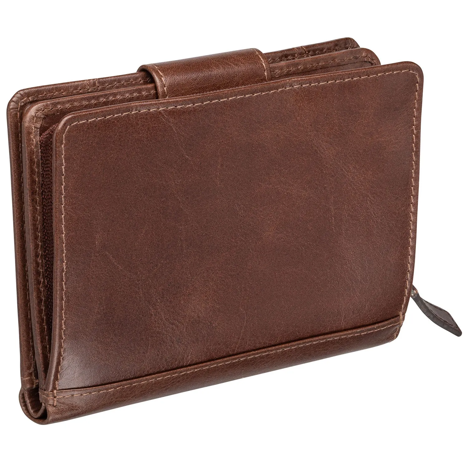 Mancini Ladies' RFID Secure Medium Clutch Wallet