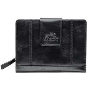 Mancini Ladies' RFID Secure Medium Clutch Wallet
