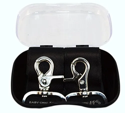 Petunia Pickle Bottom Unisex Valet Stroller Clips Gold