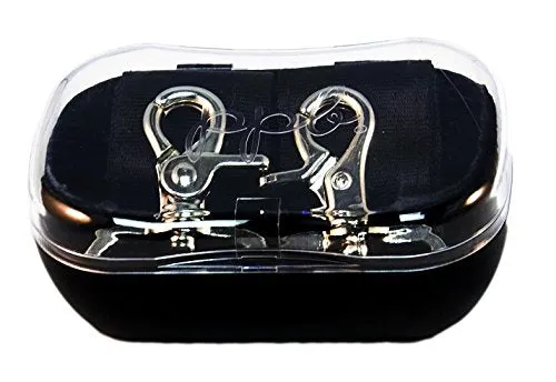 Petunia Pickle Bottom Unisex Valet Stroller Clips Gold