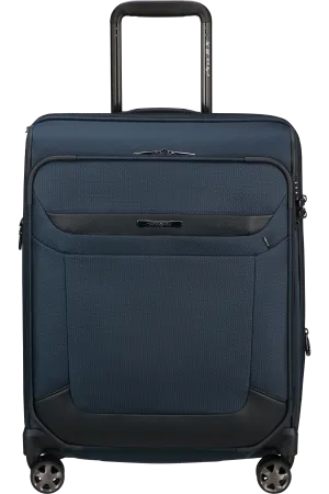 PRO-DLX 6 Spinner Expandable (4 wheels) 55cm - Blue