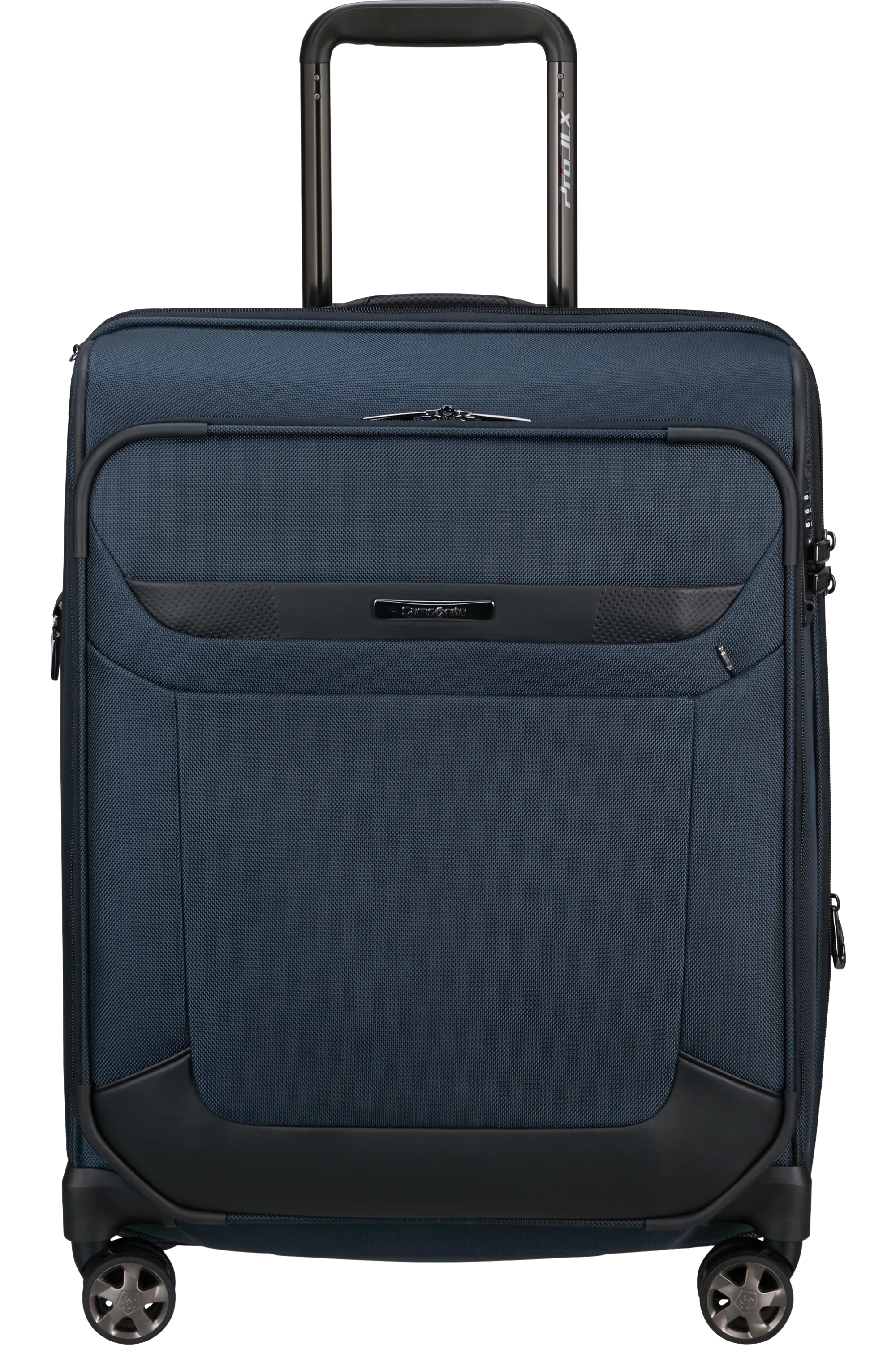 PRO-DLX 6 Spinner Expandable (4 wheels) 55cm - Blue