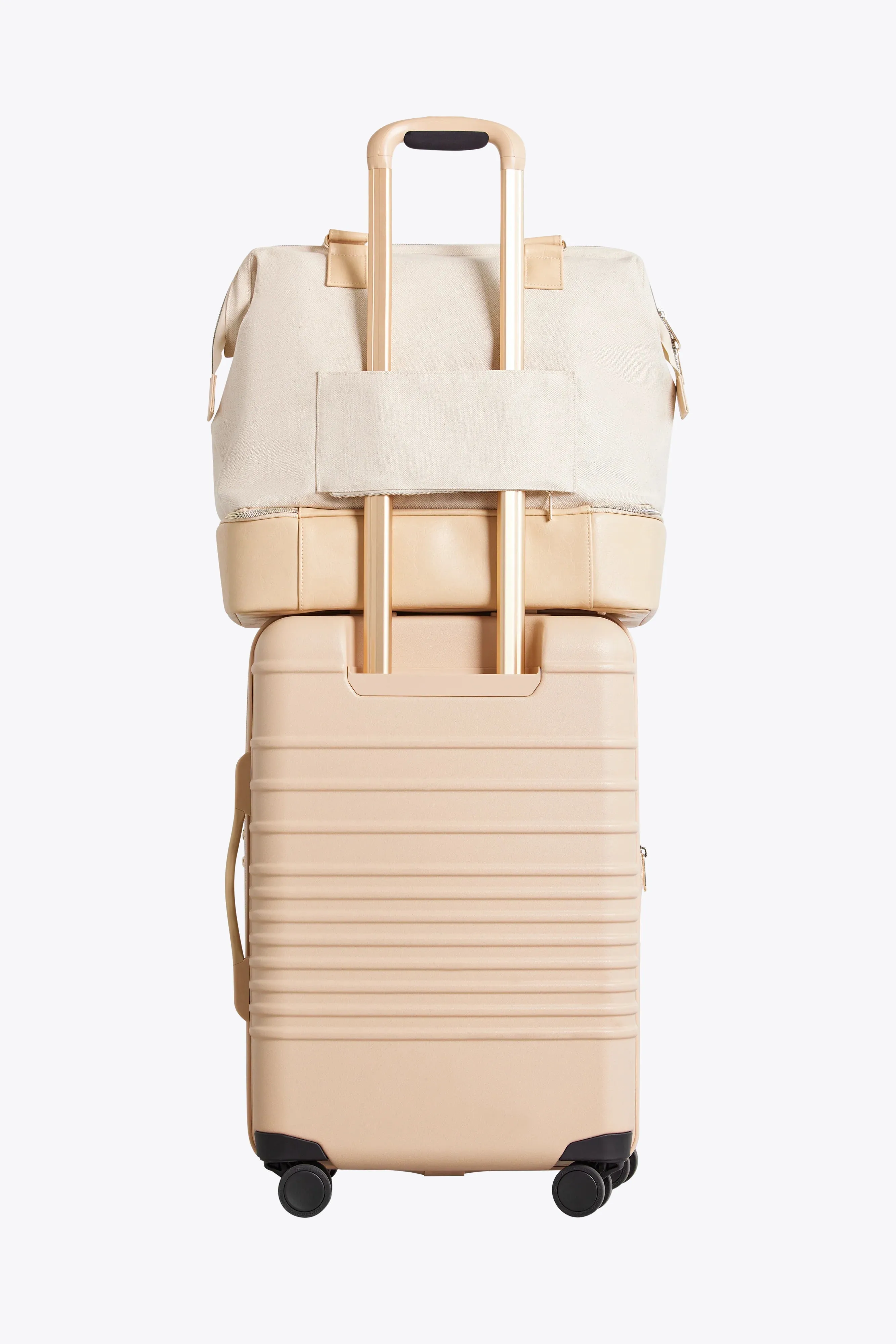 Resale The Mini Weekender in Beige