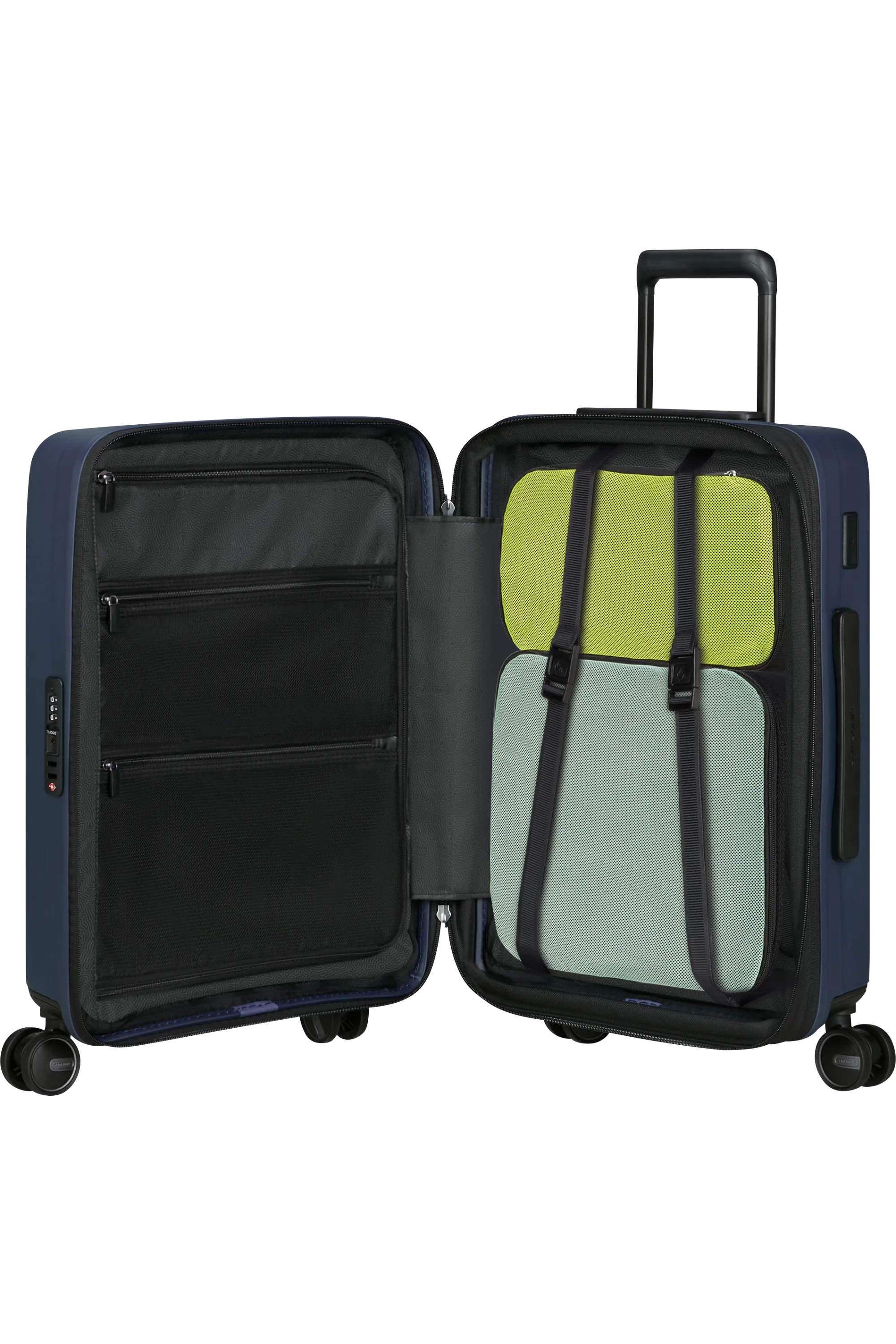 RESTACKD Spinner Expandable (4 wheels) 55cm - Midnight