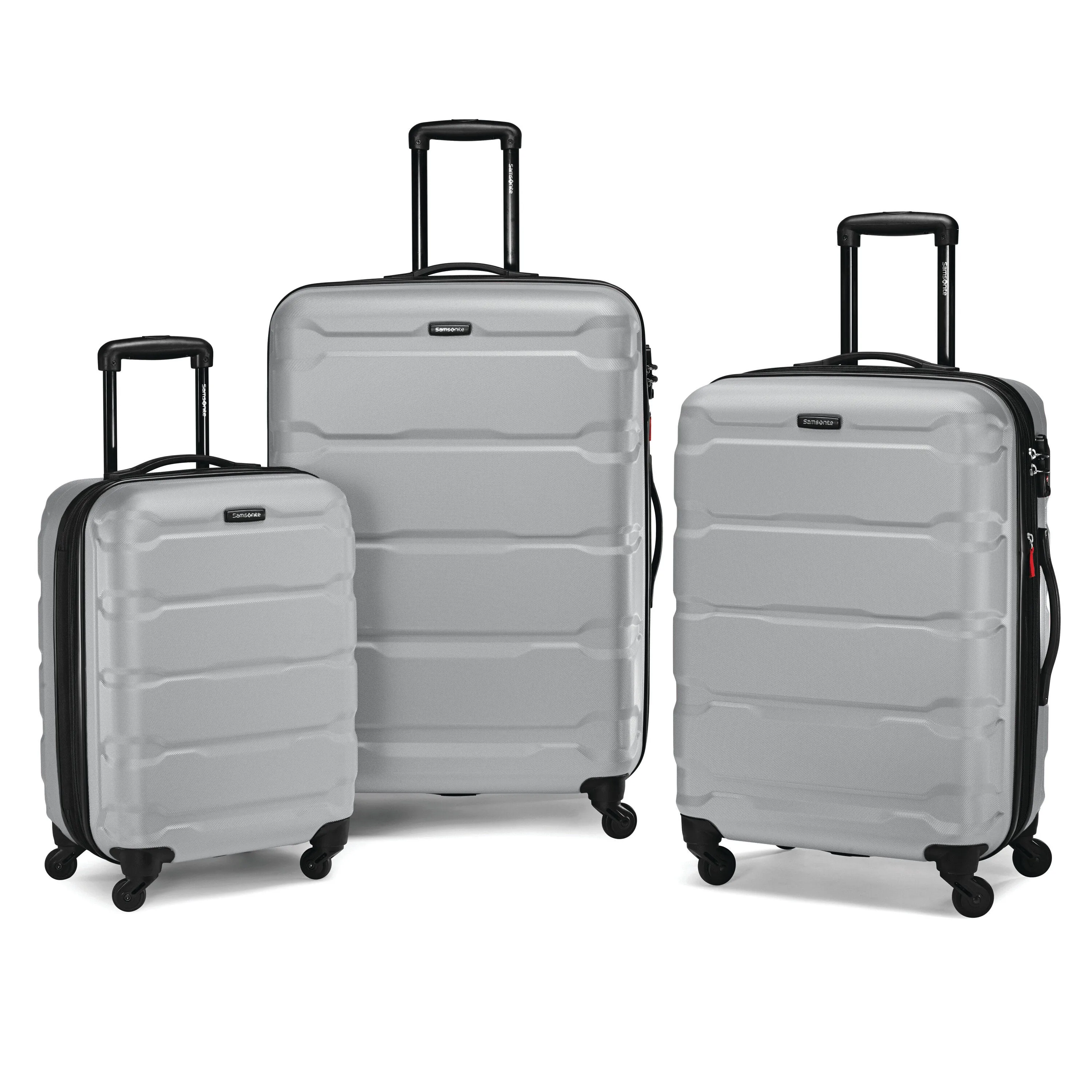 Samsonite Omni PC 3 Piece Set (20"/24"/28") Hardshell 4-Wheel Luggage Sets