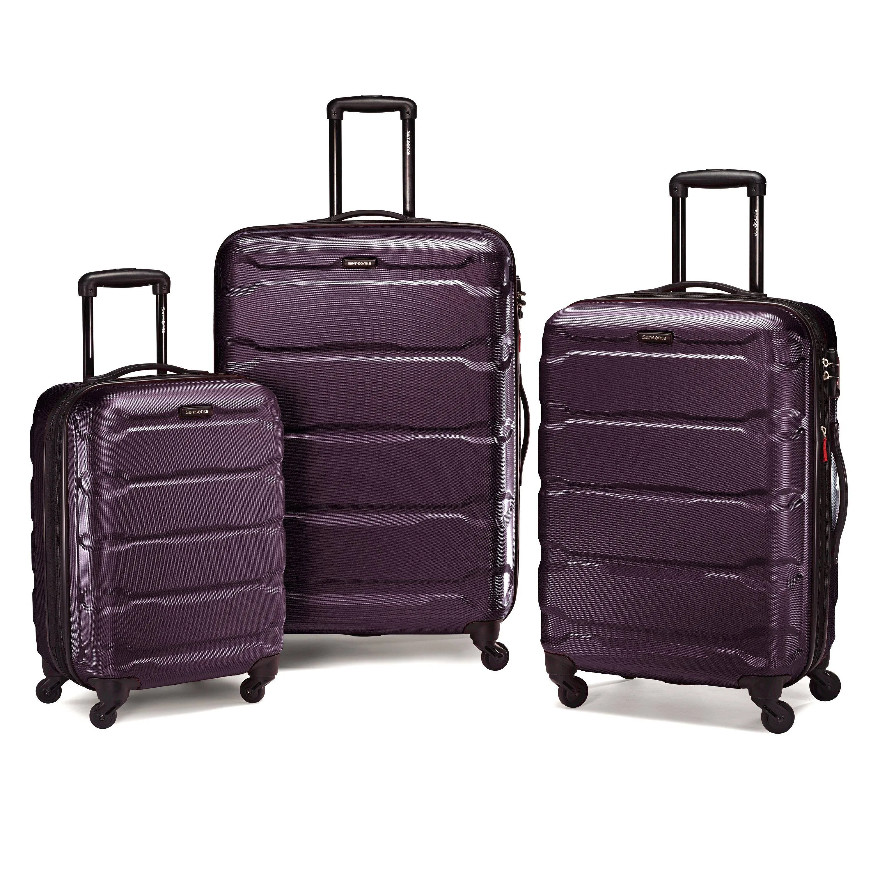 Samsonite Omni PC 3 Piece Set (20"/24"/28") Hardshell 4-Wheel Luggage Sets