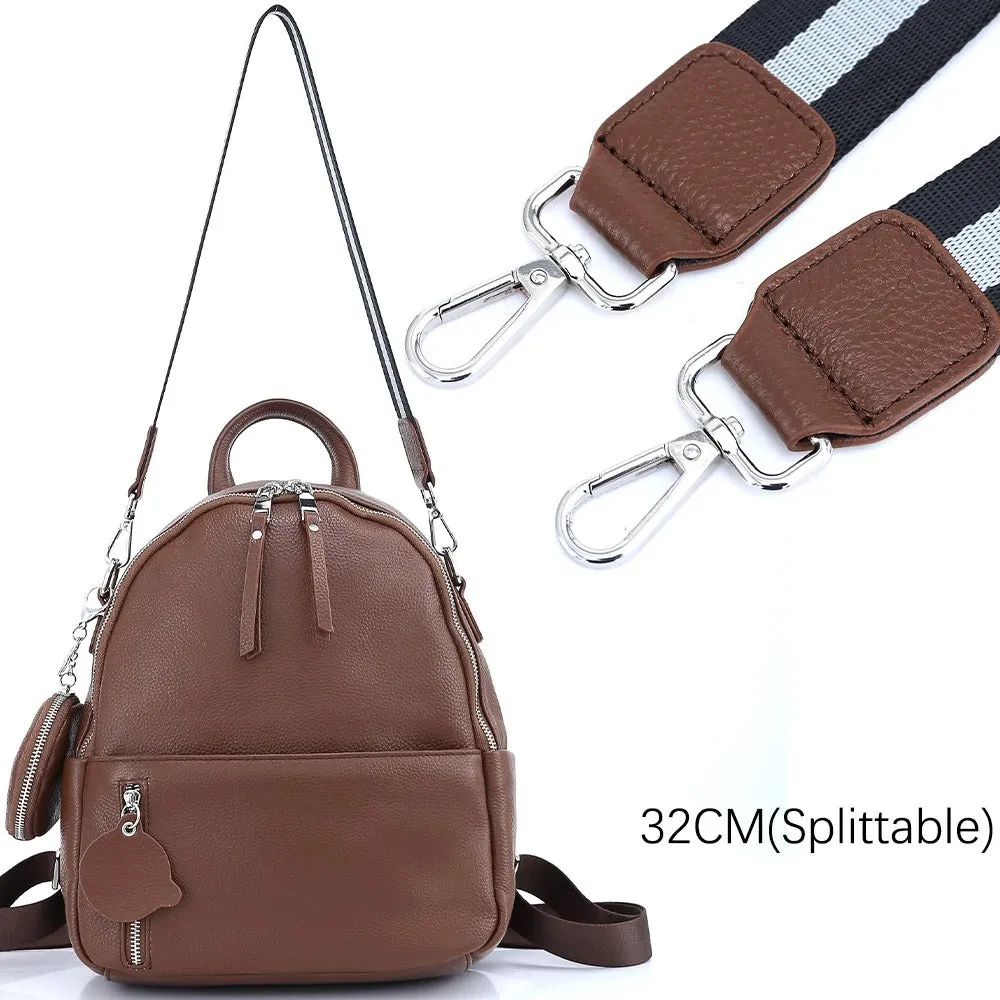 Soft Cowhide Leather Backpack