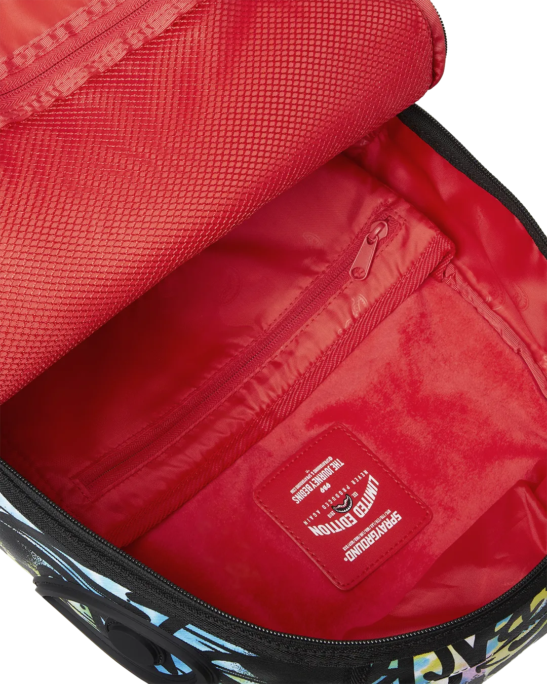 Sprayground DLXSV Backpack (Graffiti Sharkmouth Throws)