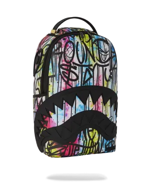 Sprayground DLXSV Backpack (Graffiti Sharkmouth Throws)