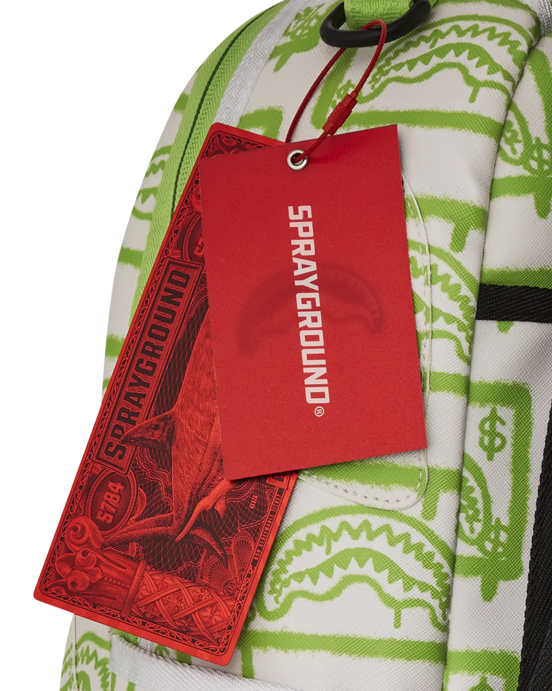 Sprayground DLXSV Backpack (Green Money)