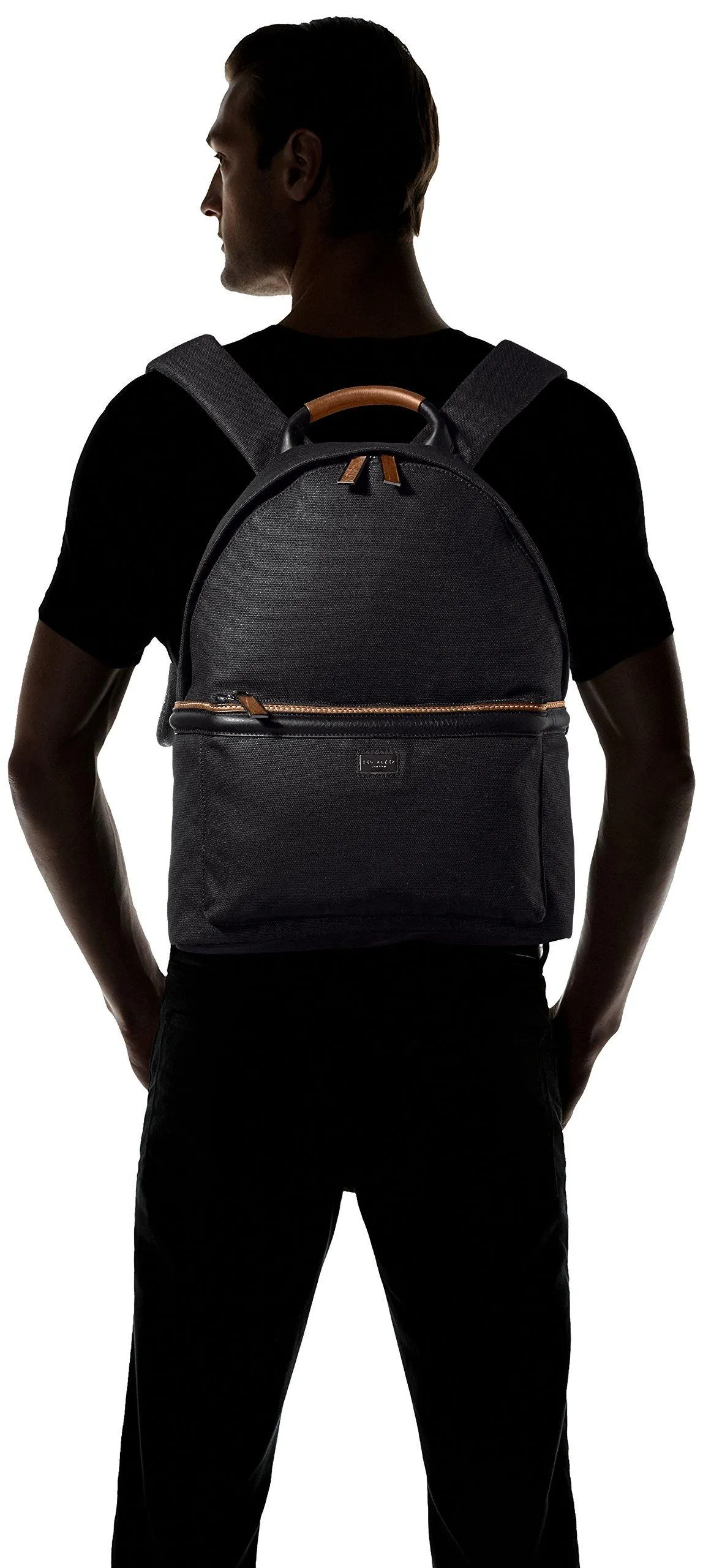 Ted Baker Men's Canvas and Leather Backpacks