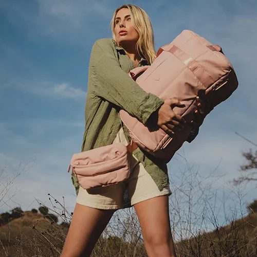 The Puffer Duffel Bag - Lavender