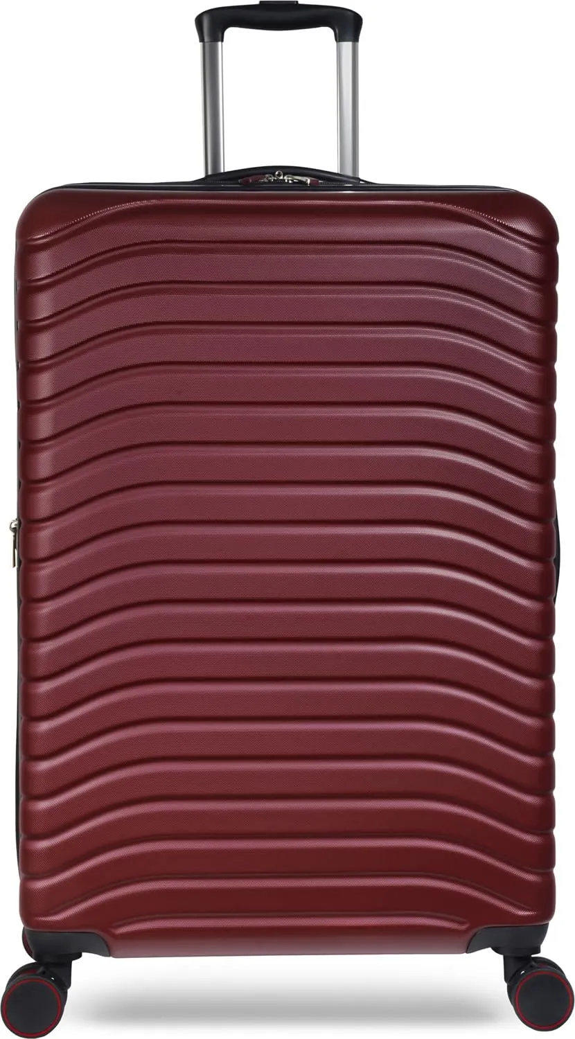 TOTAL TRAVELWARE Everest Expandable Hardsided Spinner, 28-Inch Checked Large