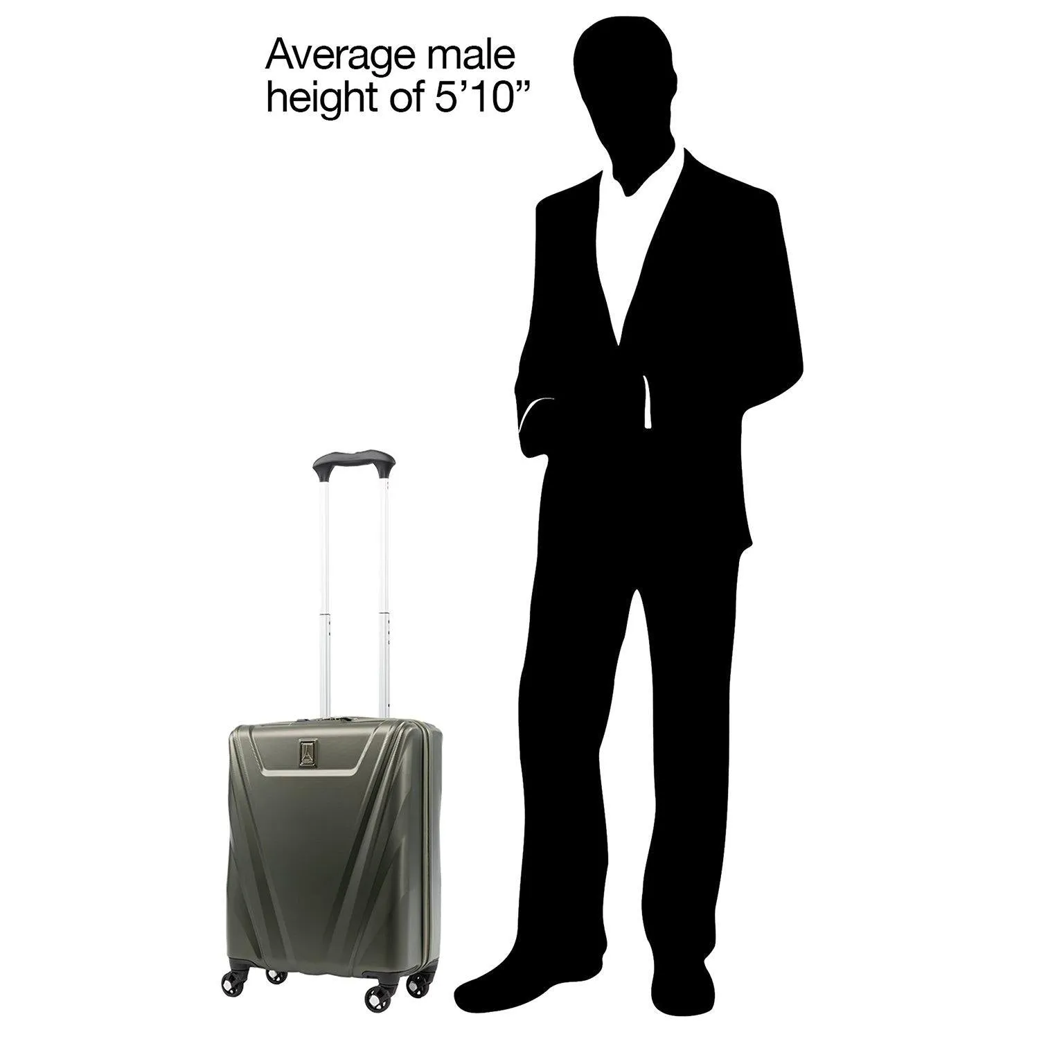 TravelPro Maxlite 5 19" International 4-Wheel Carry-On Luggage