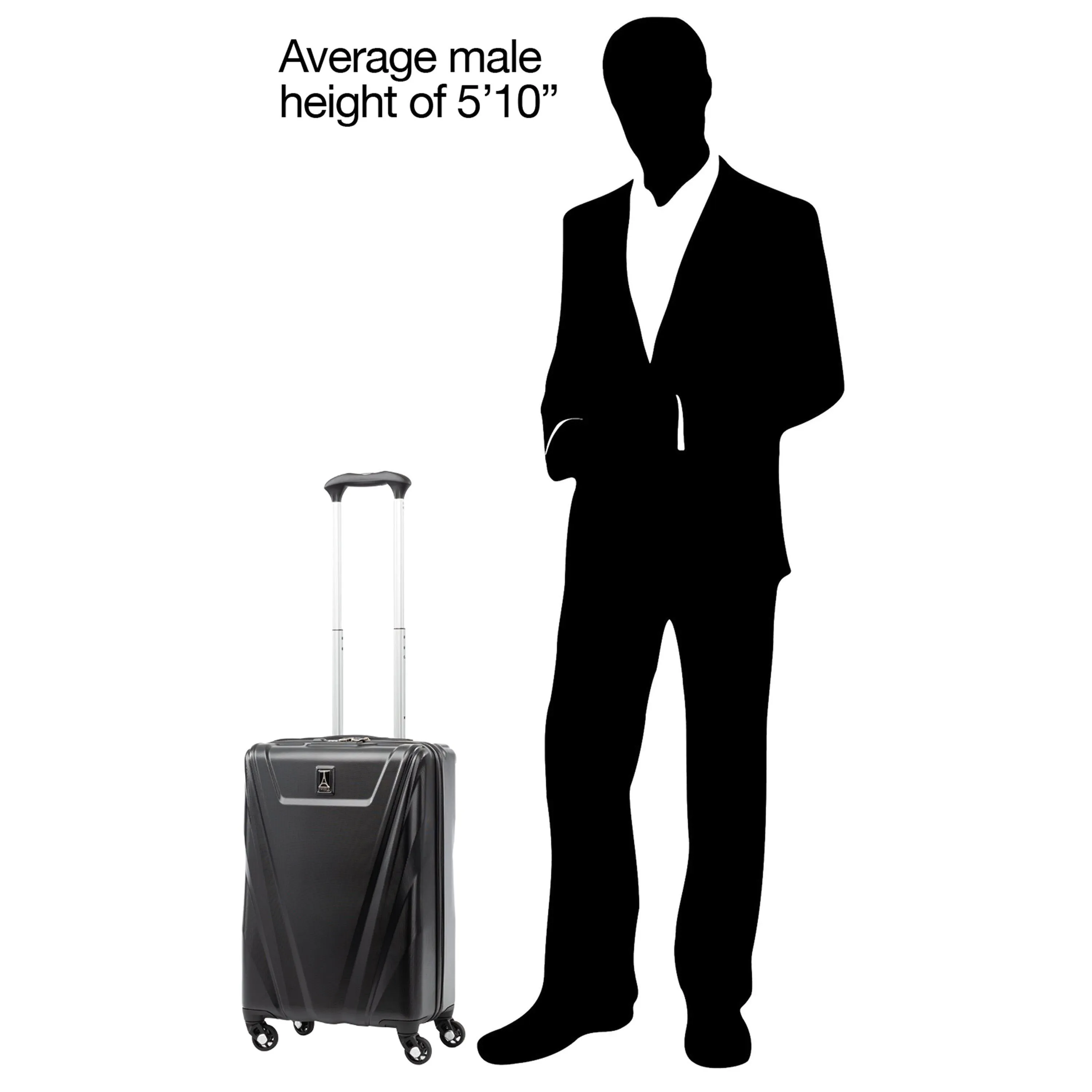 TravelPro Maxlite 5 21" Non-Expandable 4-Wheel Carry-On Luggage