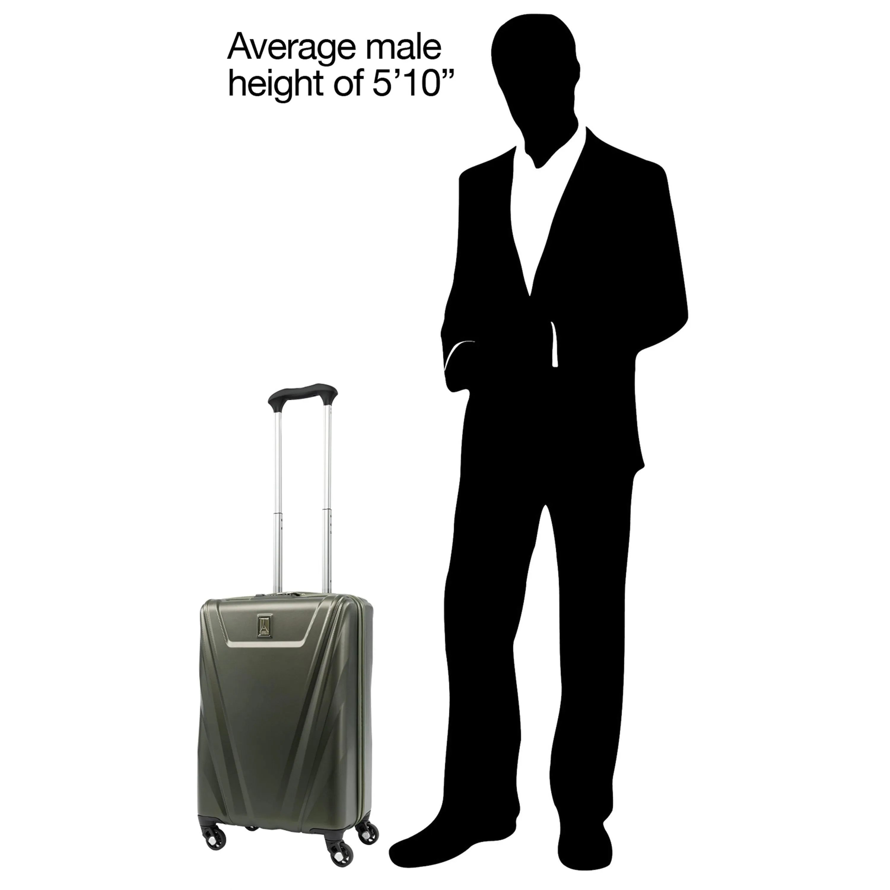 TravelPro Maxlite 5 21" Non-Expandable 4-Wheel Carry-On Luggage