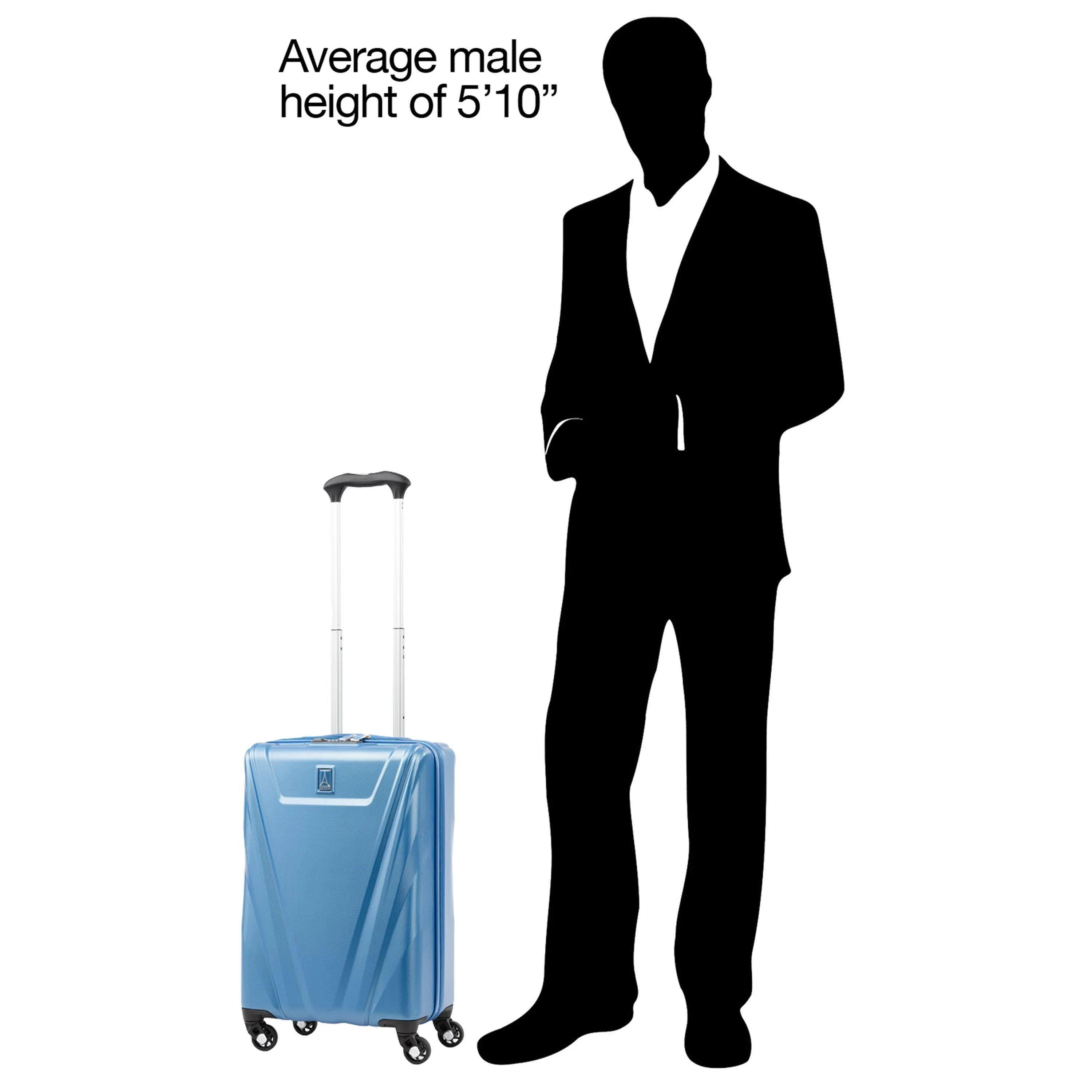 TravelPro Maxlite 5 21" Non-Expandable 4-Wheel Carry-On Luggage