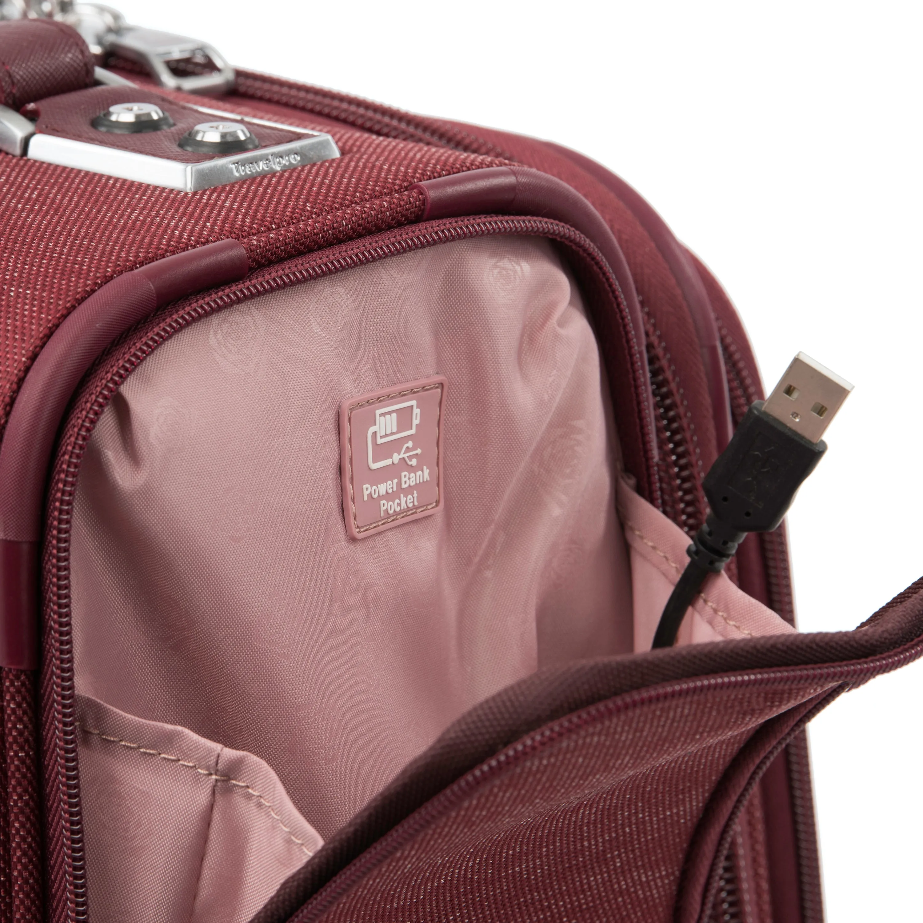 TravelPro Platinum Elite 19" 4-Wheel Carry-On Luggage