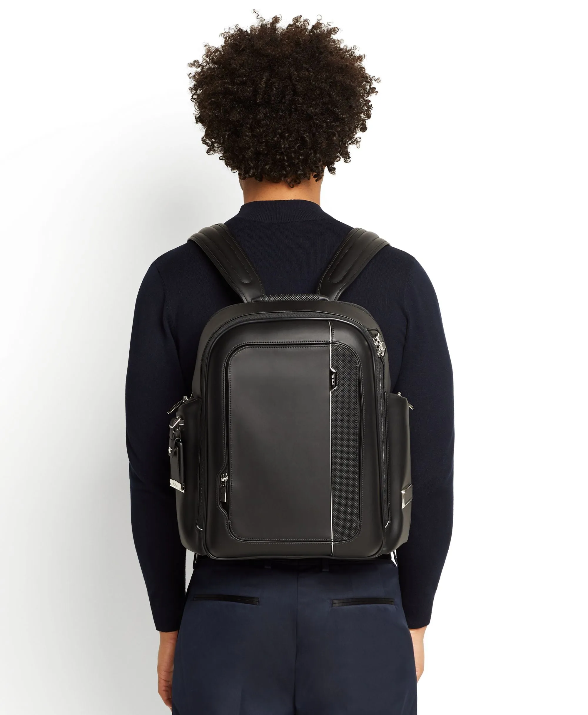 Tumi Arrivé Larson Leather Backpack