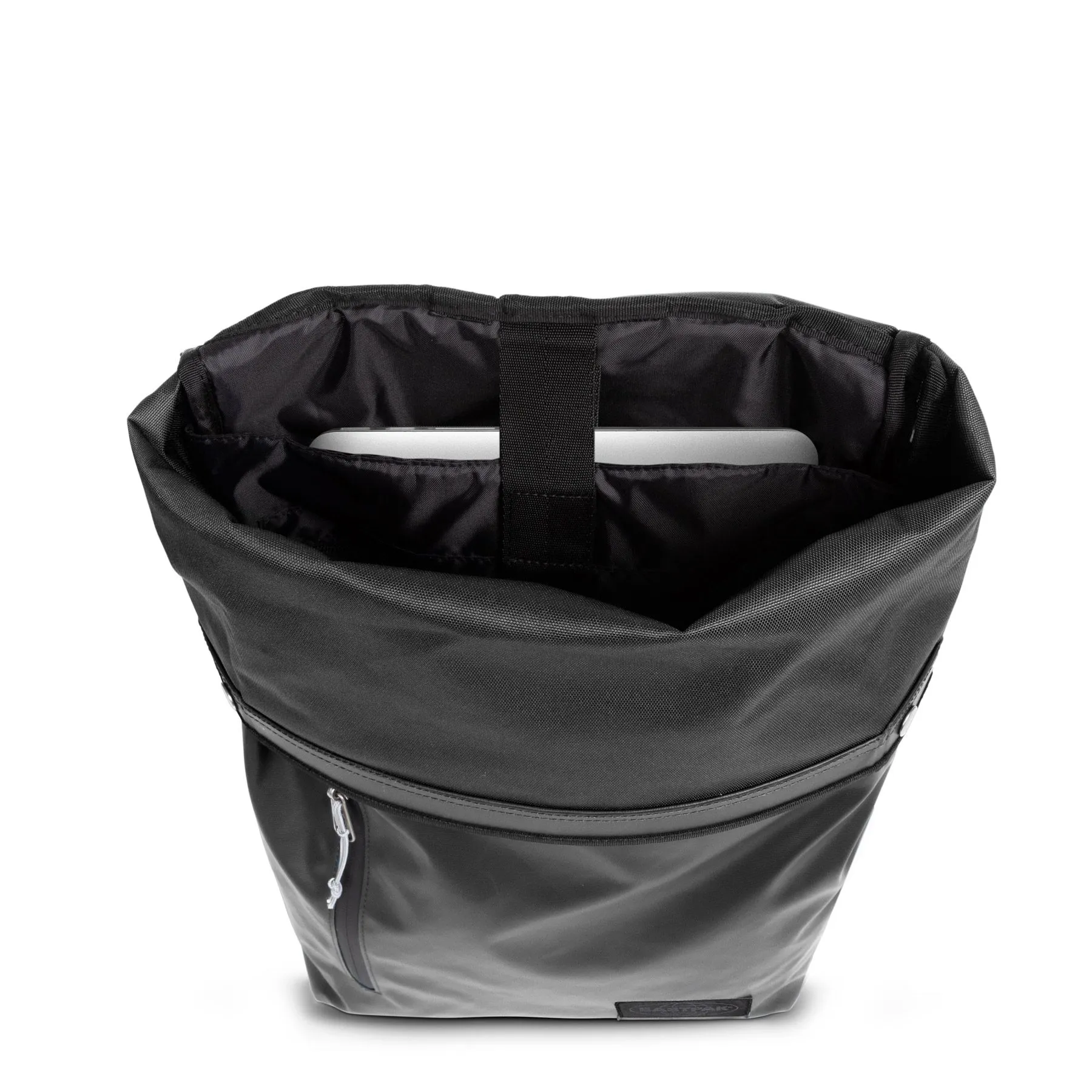 UP ROLL Medium backpack with laptop sleeve - Tarp Black (black)