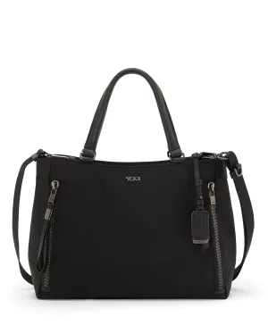 Voyageur Valetta Medium Tote - Black/Gunmetal